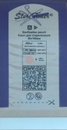 Пакеты для стерилизации Steritimer с QR-кодом, 60х100 мм, комбинированные, 100 шт. в упаковке