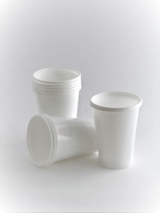 Стакан одноразовый БЕЛЫЙ 200мл СТАНДАРТ, 100шт в уп. фото 1472