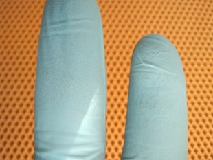 Перчатки нитриловые неопудр. смотровые н/с RAYSEN, голубые, XS, 50 пар в уп. фото 1610