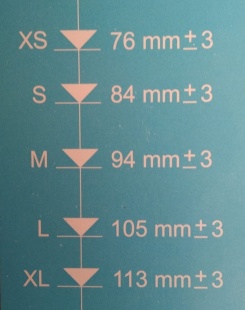 Перчатки нитриловые неопудр. смотровые н/с RAYSEN, голубые, M, 50 пар в уп. фото 1596