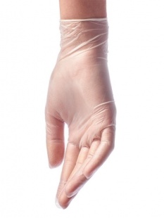 Перчатки виниловые INTCO XL, 50 пар в уп. фото 983