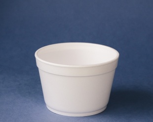 Термоконтейнер одноразовый 520 мл ПК500МПСВ (тарелка суповая в компл. с крышкой ПК115МПСВ) фото 1151