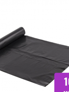 Пакеты для мусора 240 литров/ 90х140 см/ 40 мкм/ 10 шт в рул. фото 1164