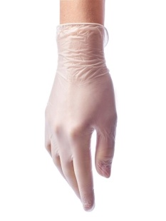 Перчатки виниловые INTCO XS, 50 пар в уп. фото 1000